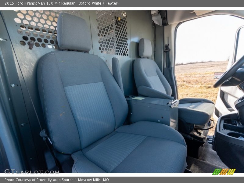 Oxford White / Pewter 2015 Ford Transit Van 150 MR Regular