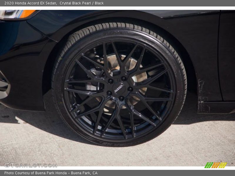 Crystal Black Pearl / Black 2020 Honda Accord EX Sedan