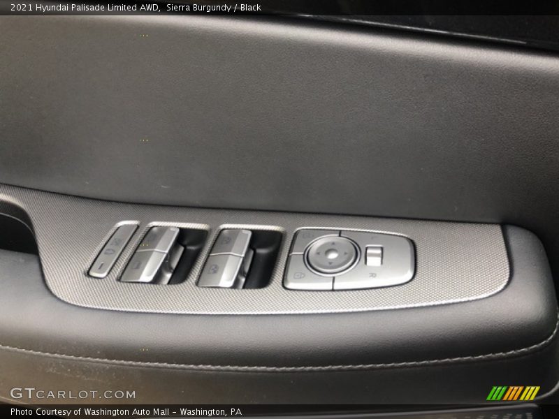Sierra Burgundy / Black 2021 Hyundai Palisade Limited AWD