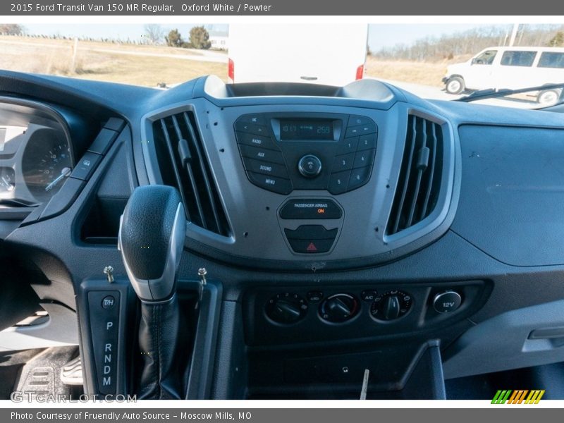 Oxford White / Pewter 2015 Ford Transit Van 150 MR Regular
