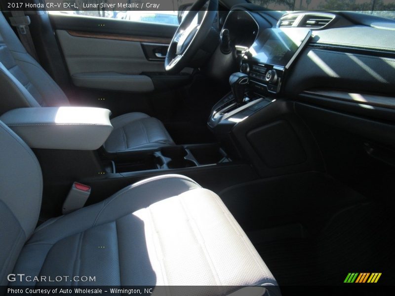Lunar Silver Metallic / Gray 2017 Honda CR-V EX-L