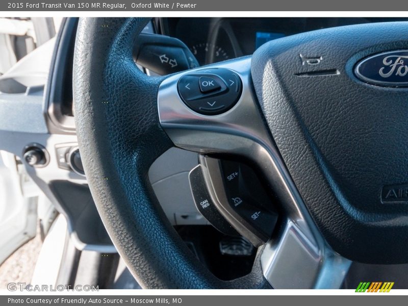 Oxford White / Pewter 2015 Ford Transit Van 150 MR Regular