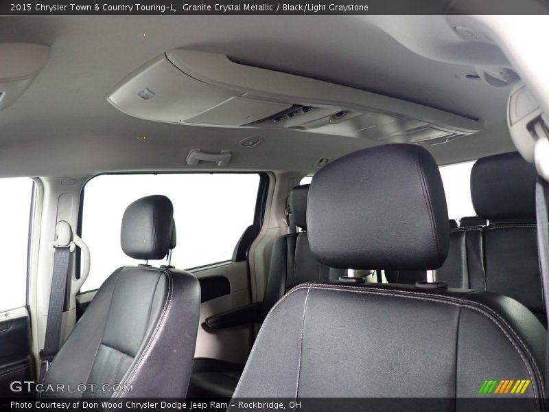 Granite Crystal Metallic / Black/Light Graystone 2015 Chrysler Town & Country Touring-L