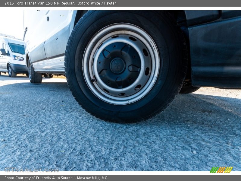 Oxford White / Pewter 2015 Ford Transit Van 150 MR Regular