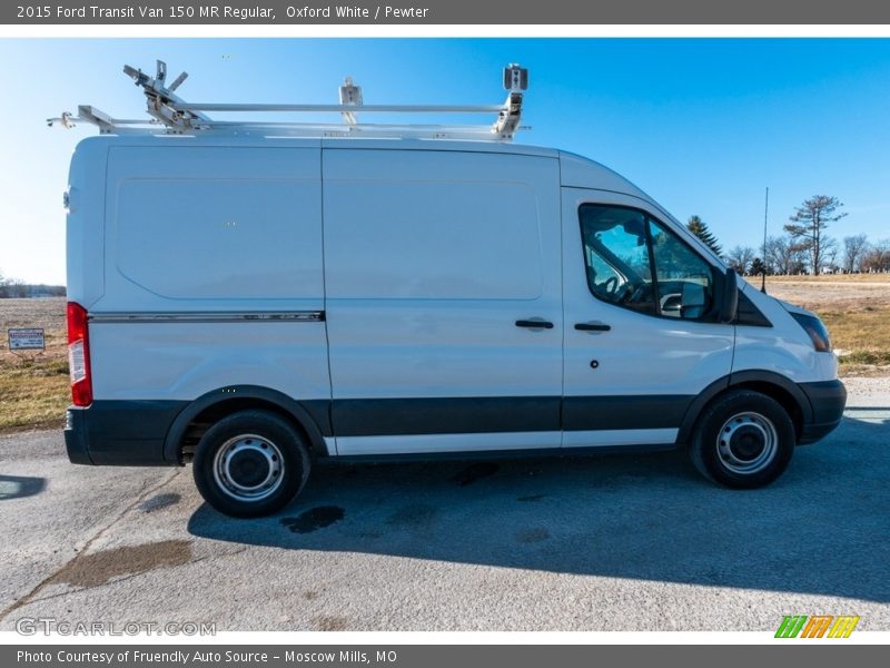 Oxford White / Pewter 2015 Ford Transit Van 150 MR Regular