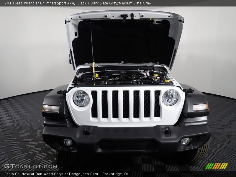 Black / Dark Slate Gray/Medium Slate Gray 2010 Jeep Wrangler Unlimited Sport 4x4