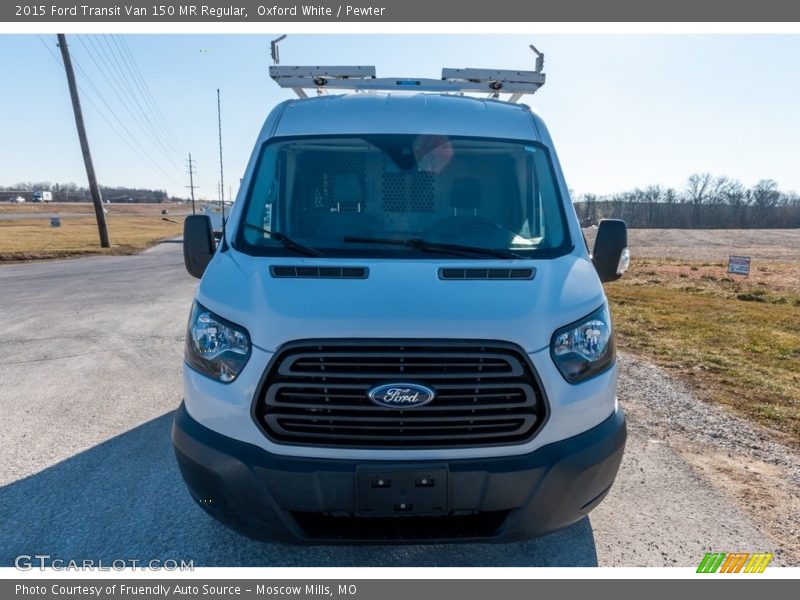 Oxford White / Pewter 2015 Ford Transit Van 150 MR Regular