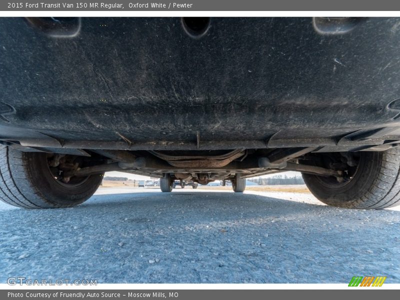 Oxford White / Pewter 2015 Ford Transit Van 150 MR Regular