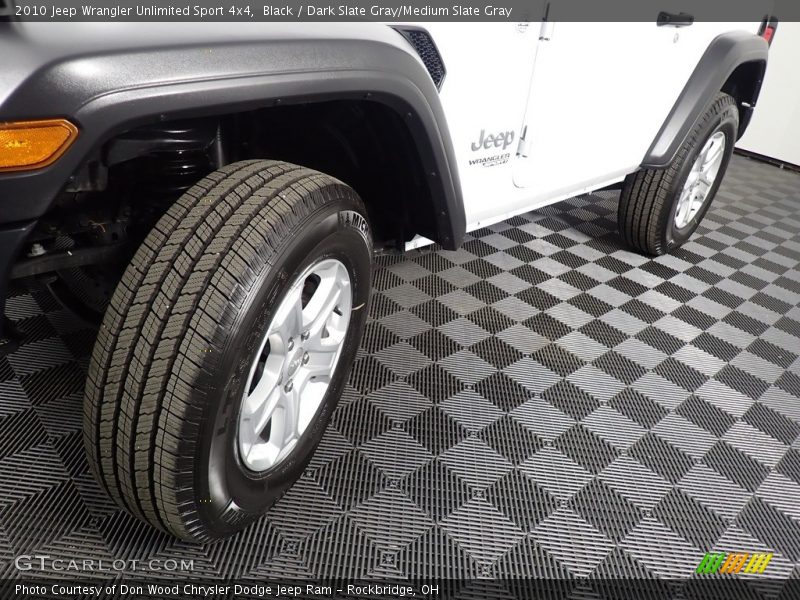 Black / Dark Slate Gray/Medium Slate Gray 2010 Jeep Wrangler Unlimited Sport 4x4