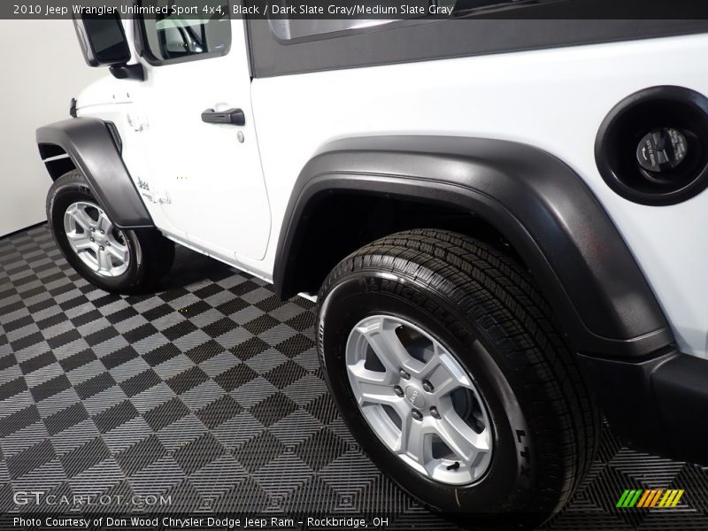 Black / Dark Slate Gray/Medium Slate Gray 2010 Jeep Wrangler Unlimited Sport 4x4