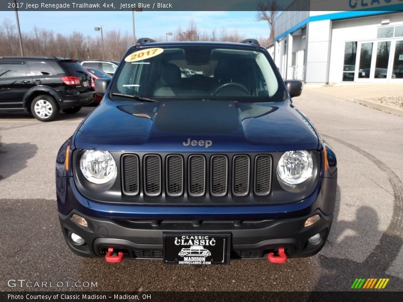 Jetset Blue / Black 2017 Jeep Renegade Trailhawk 4x4