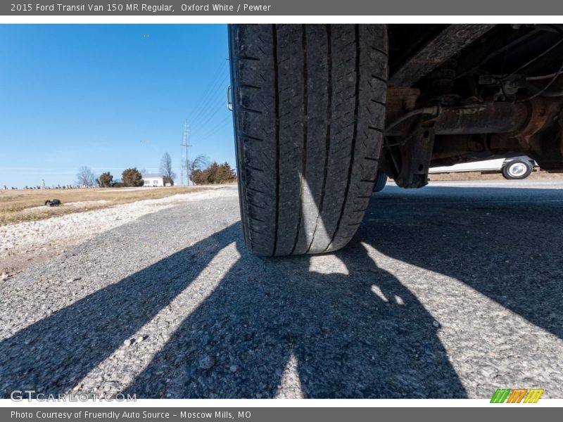 Oxford White / Pewter 2015 Ford Transit Van 150 MR Regular
