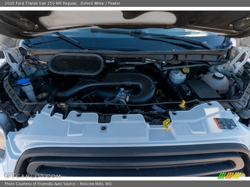 Oxford White / Pewter 2015 Ford Transit Van 150 MR Regular