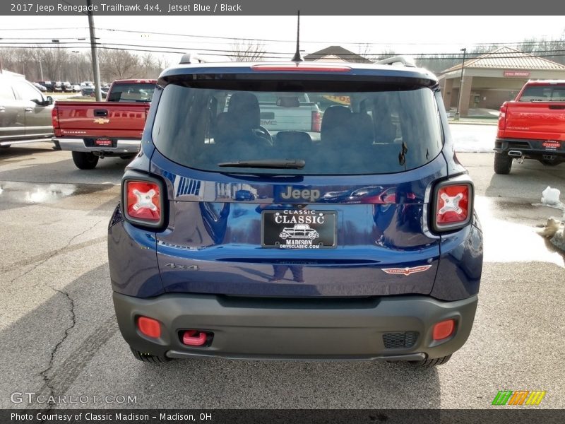Jetset Blue / Black 2017 Jeep Renegade Trailhawk 4x4