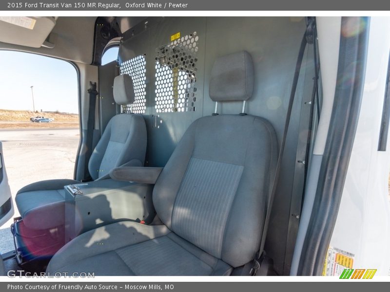 Oxford White / Pewter 2015 Ford Transit Van 150 MR Regular