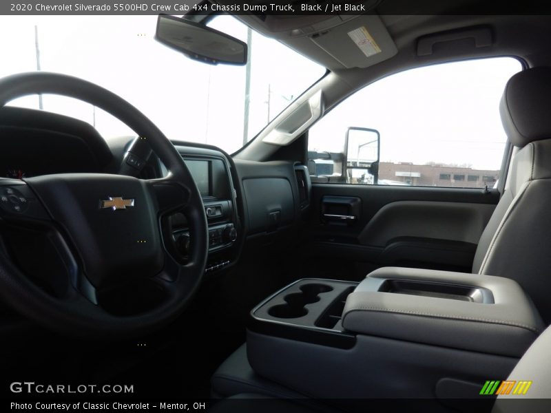 Black / Jet Black 2020 Chevrolet Silverado 5500HD Crew Cab 4x4 Chassis Dump Truck