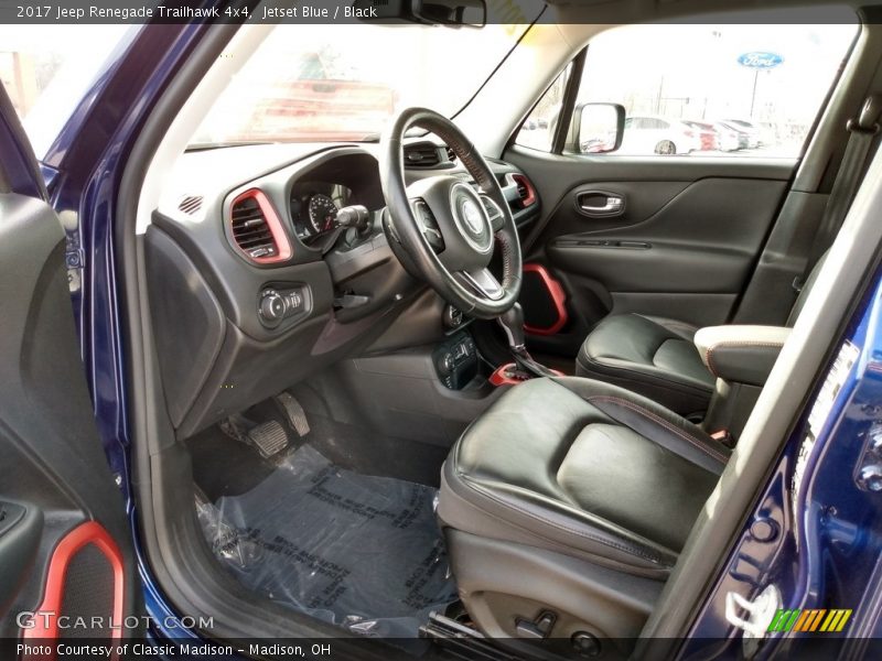 Jetset Blue / Black 2017 Jeep Renegade Trailhawk 4x4