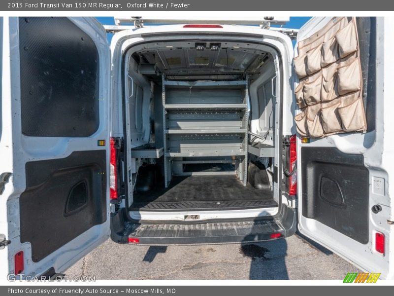 Oxford White / Pewter 2015 Ford Transit Van 150 MR Regular