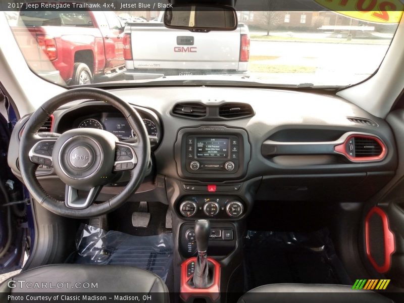 Jetset Blue / Black 2017 Jeep Renegade Trailhawk 4x4