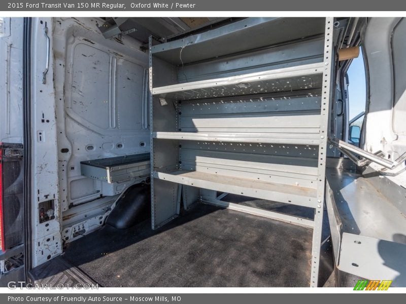 Oxford White / Pewter 2015 Ford Transit Van 150 MR Regular