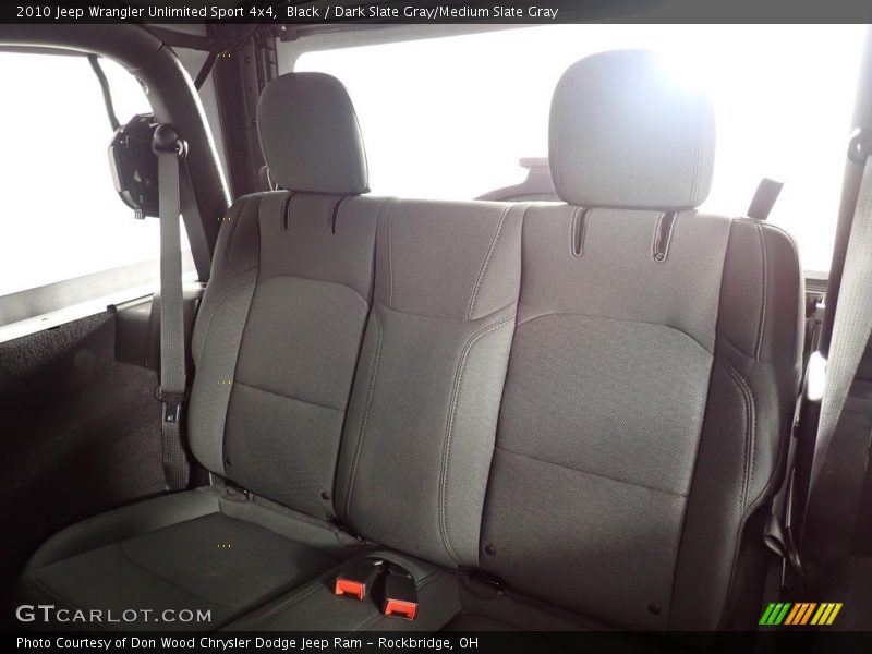 Black / Dark Slate Gray/Medium Slate Gray 2010 Jeep Wrangler Unlimited Sport 4x4