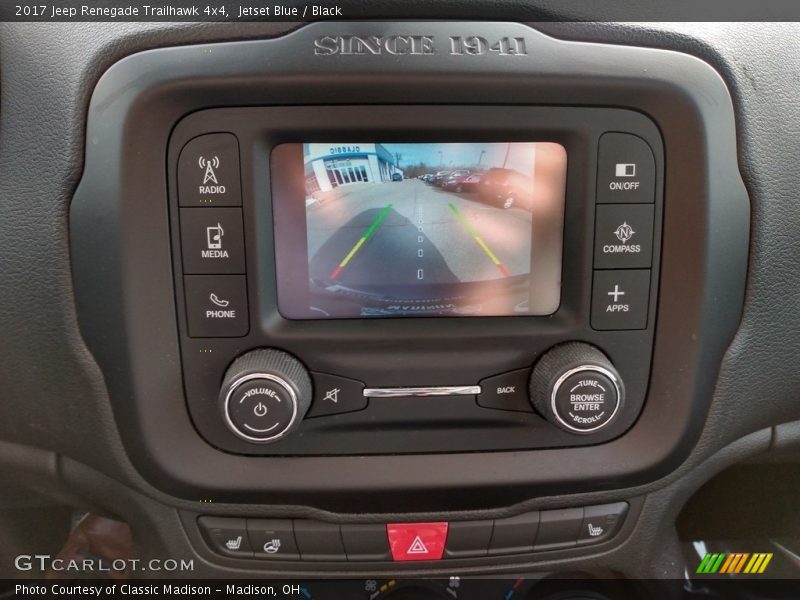 Jetset Blue / Black 2017 Jeep Renegade Trailhawk 4x4