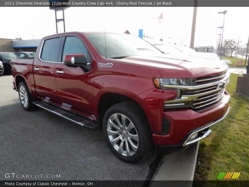  2021 Silverado 1500 High Country Crew Cab 4x4 Cherry Red Tintcoat