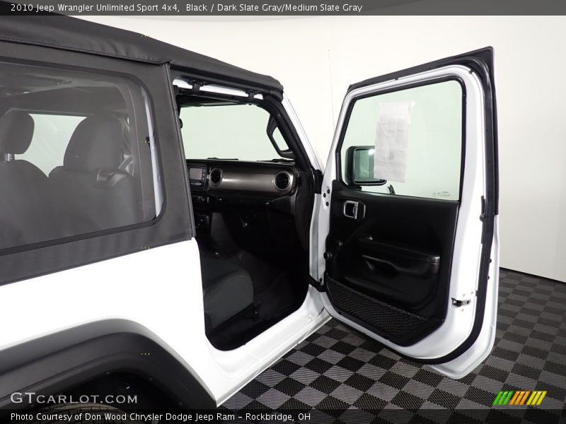 Black / Dark Slate Gray/Medium Slate Gray 2010 Jeep Wrangler Unlimited Sport 4x4