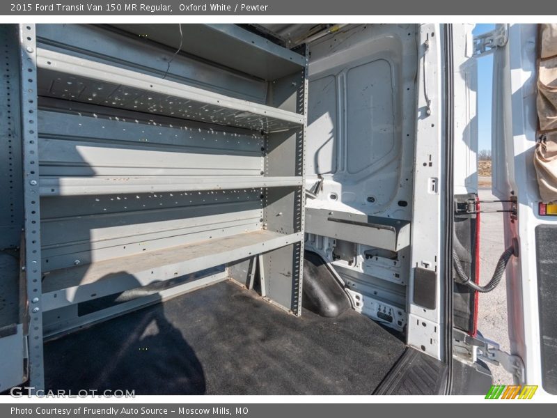 Oxford White / Pewter 2015 Ford Transit Van 150 MR Regular