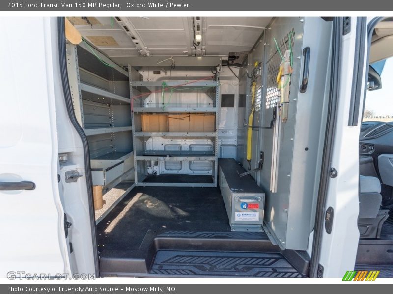 Oxford White / Pewter 2015 Ford Transit Van 150 MR Regular