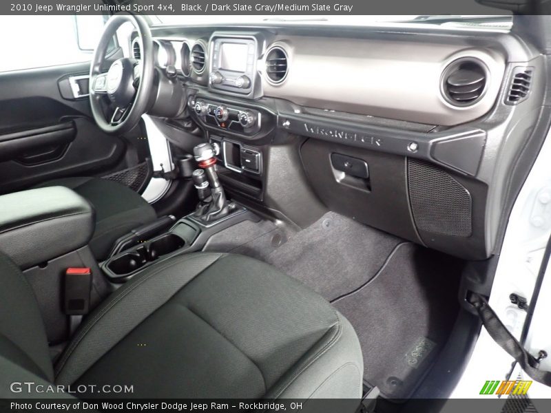 Black / Dark Slate Gray/Medium Slate Gray 2010 Jeep Wrangler Unlimited Sport 4x4