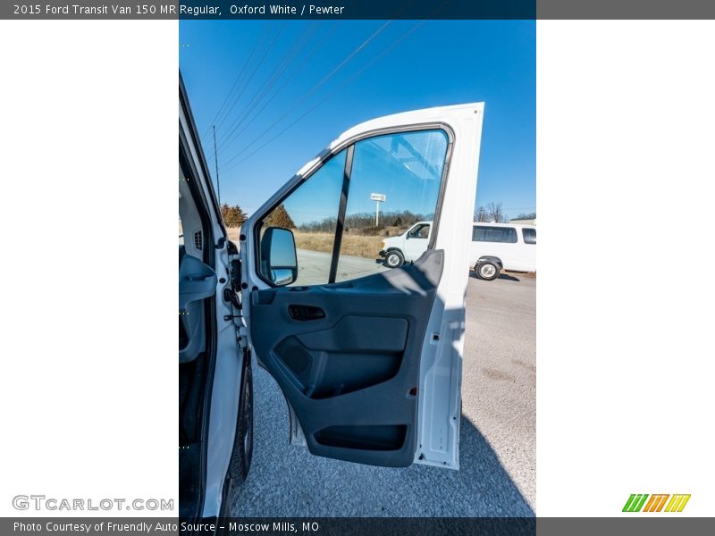 Oxford White / Pewter 2015 Ford Transit Van 150 MR Regular