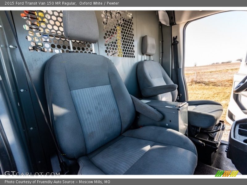 Oxford White / Pewter 2015 Ford Transit Van 150 MR Regular
