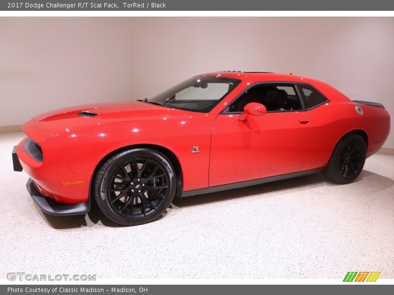 TorRed / Black 2017 Dodge Challenger R/T Scat Pack