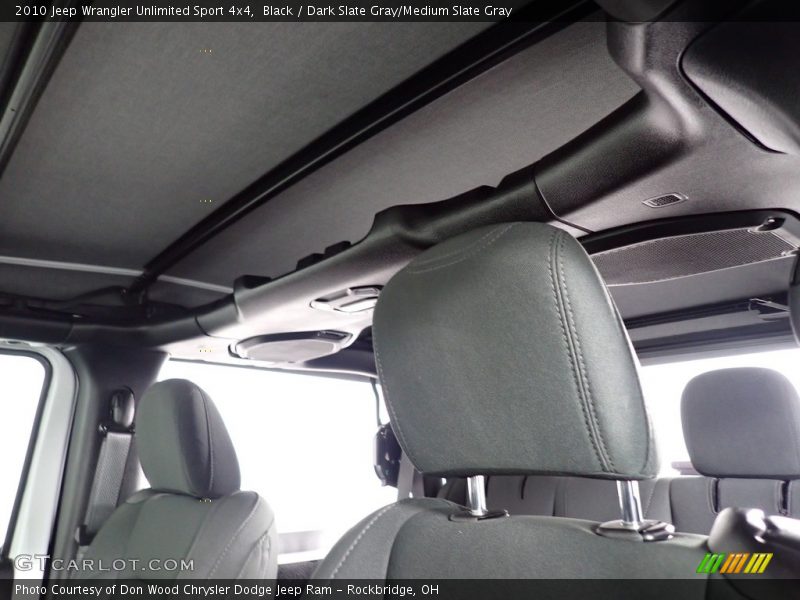 Black / Dark Slate Gray/Medium Slate Gray 2010 Jeep Wrangler Unlimited Sport 4x4