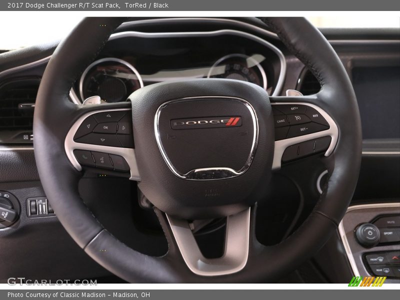 TorRed / Black 2017 Dodge Challenger R/T Scat Pack