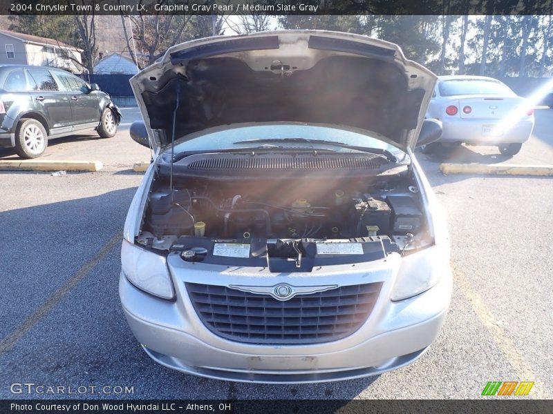 Graphite Gray Pearl / Medium Slate Gray 2004 Chrysler Town & Country LX