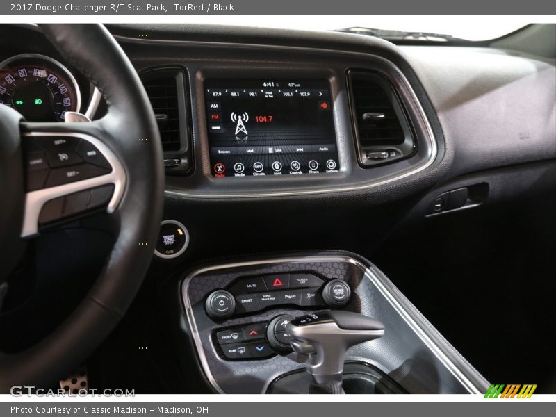 TorRed / Black 2017 Dodge Challenger R/T Scat Pack