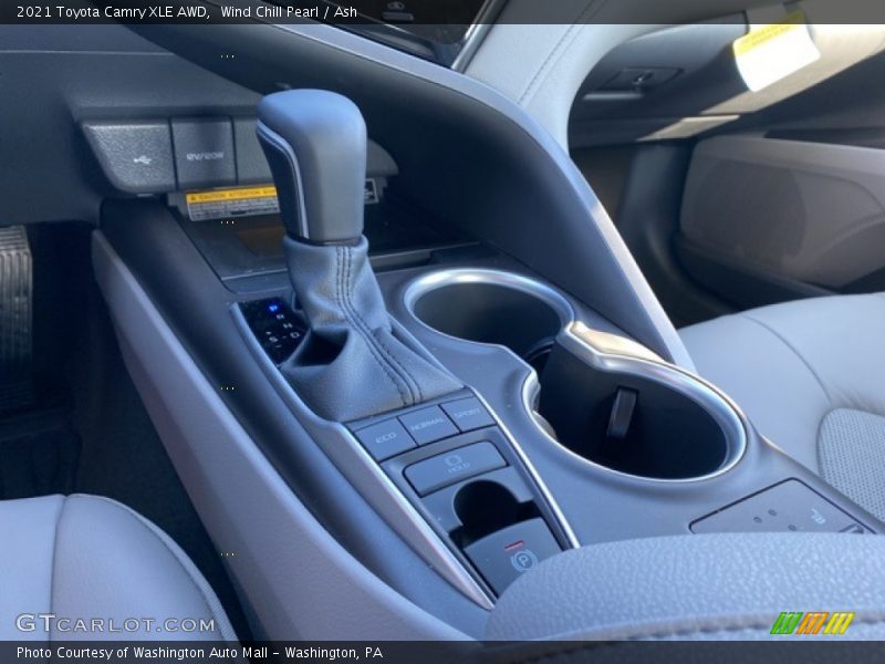 Wind Chill Pearl / Ash 2021 Toyota Camry XLE AWD