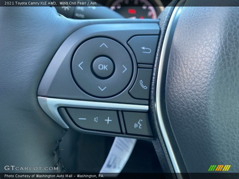 Wind Chill Pearl / Ash 2021 Toyota Camry XLE AWD