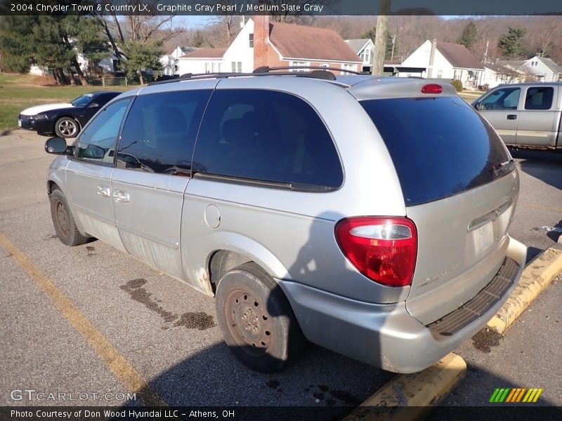 Graphite Gray Pearl / Medium Slate Gray 2004 Chrysler Town & Country LX