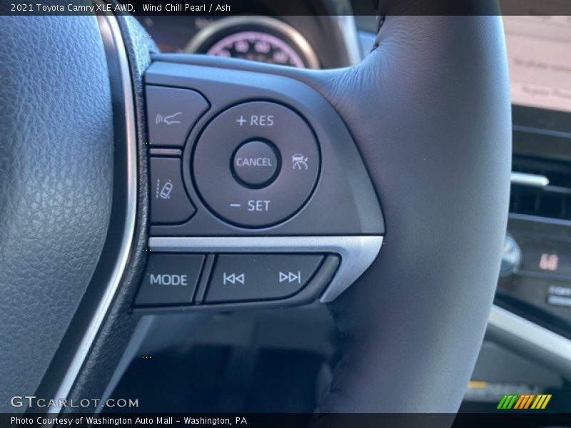 Wind Chill Pearl / Ash 2021 Toyota Camry XLE AWD