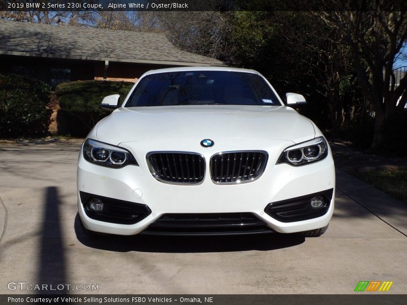 Alpine White / Oyster/Black 2019 BMW 2 Series 230i Coupe
