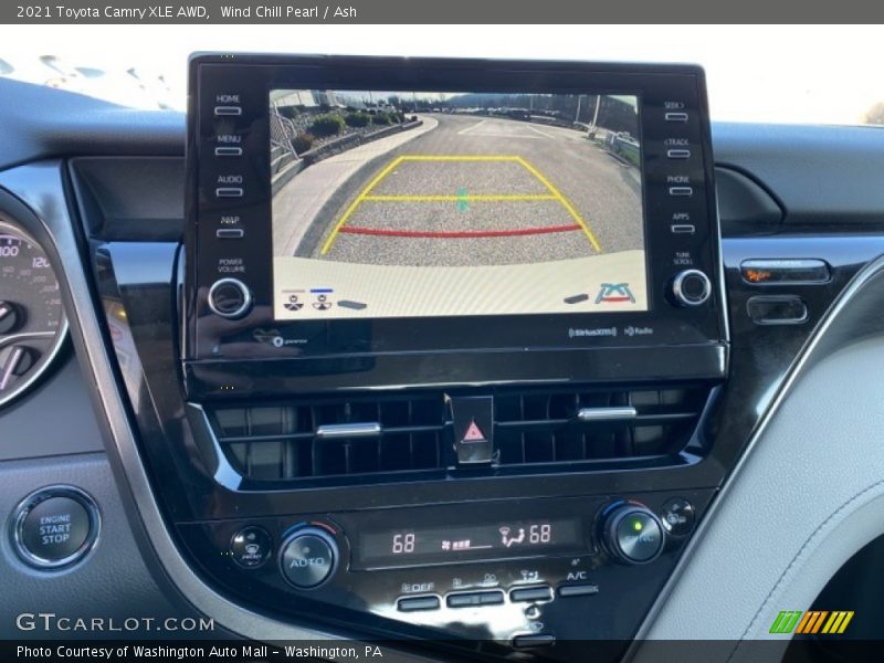 Wind Chill Pearl / Ash 2021 Toyota Camry XLE AWD