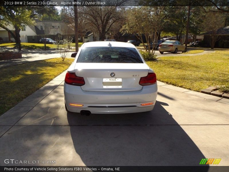Alpine White / Oyster/Black 2019 BMW 2 Series 230i Coupe