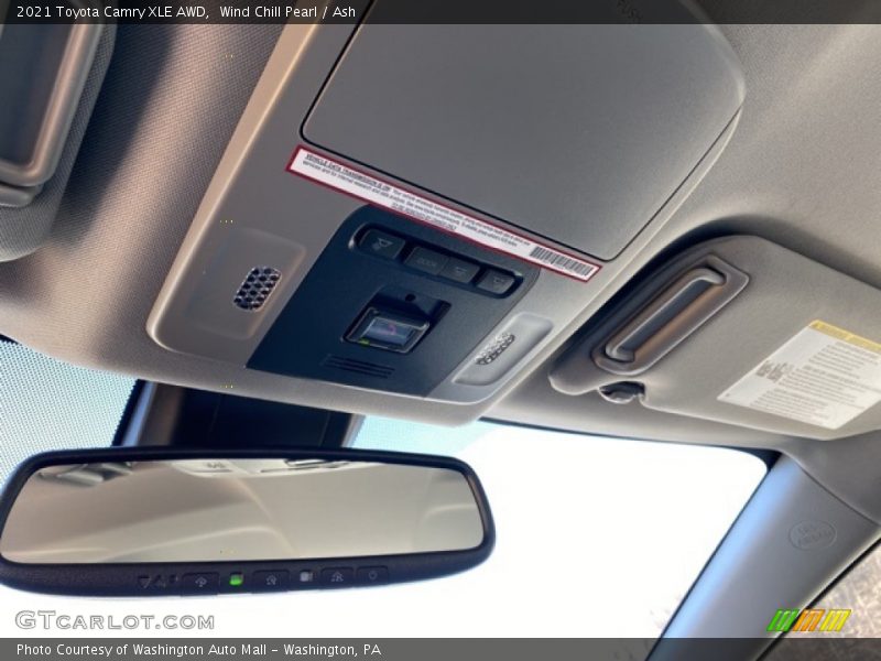 Wind Chill Pearl / Ash 2021 Toyota Camry XLE AWD