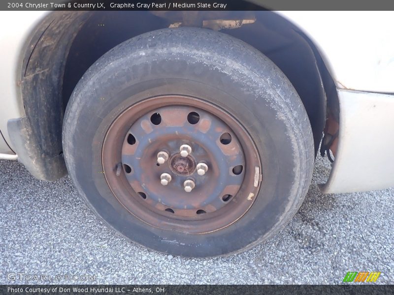 Graphite Gray Pearl / Medium Slate Gray 2004 Chrysler Town & Country LX