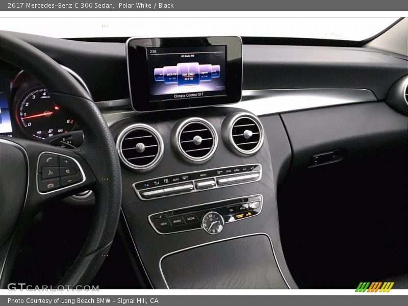 Polar White / Black 2017 Mercedes-Benz C 300 Sedan