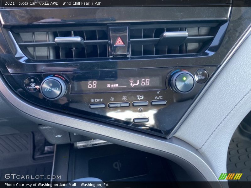 Wind Chill Pearl / Ash 2021 Toyota Camry XLE AWD