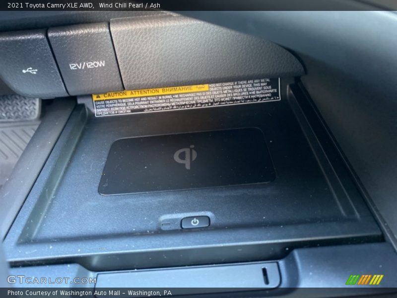 Wind Chill Pearl / Ash 2021 Toyota Camry XLE AWD